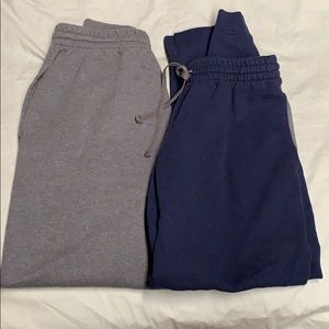 Fruit of the Loom jogger/sweatpants- 2 for 1